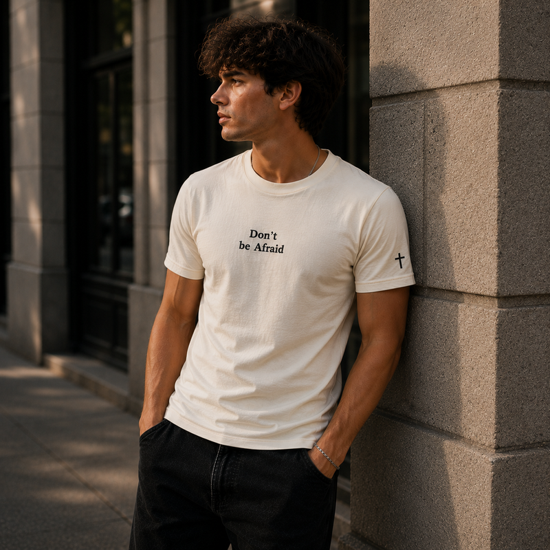 Don't Be Afraid - Shirt (Ivory)