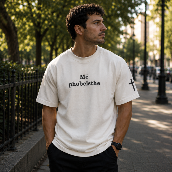 Mē phobeisthe - Shirt (Bone)